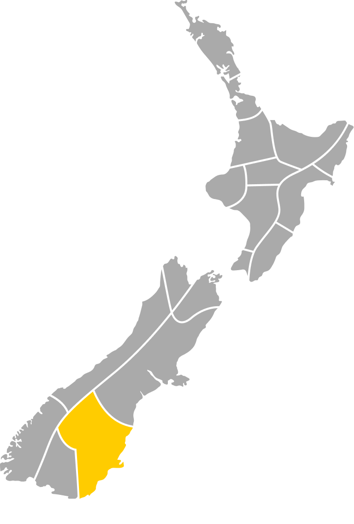 image of new zealand map