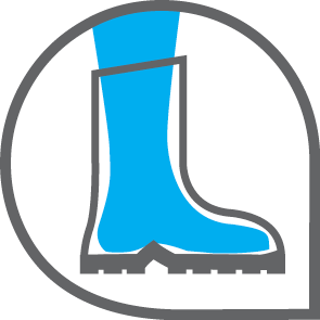 comfortable boot icon